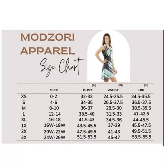 NWT Modzori Reversible & Adjustable V-Neck Top – Horizon-Coral/Sunstream (XL) - Picture 9 of 9